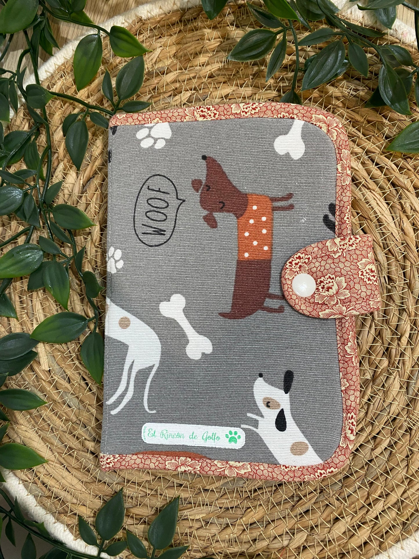 Portacartillas Woof con cierre
