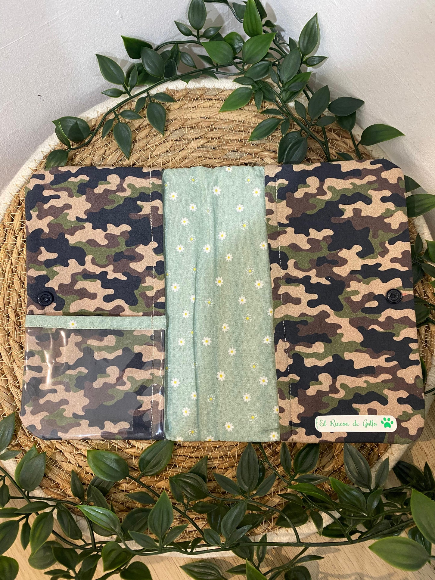 Portacartillas - Camuflaje verde