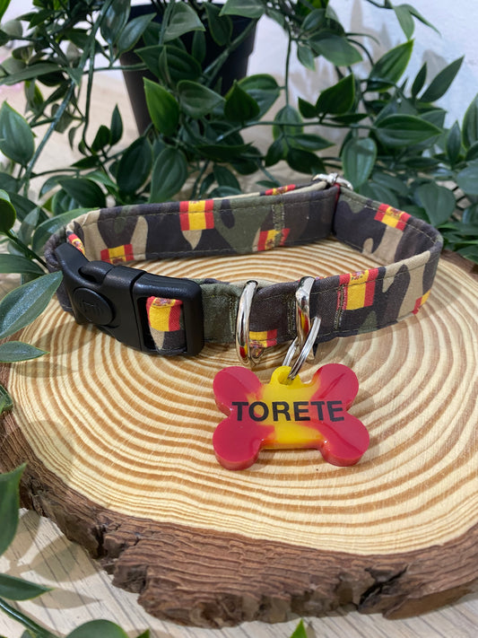 🦴 Chapa identificativa - Colección España