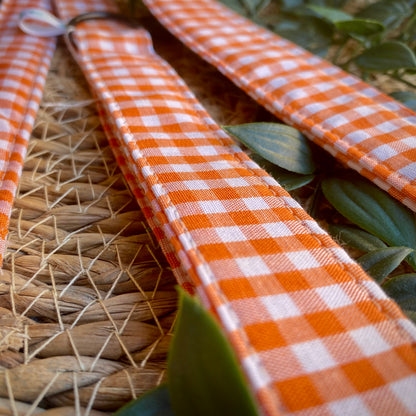 🐕🧡 Correa - Vichy Naranja