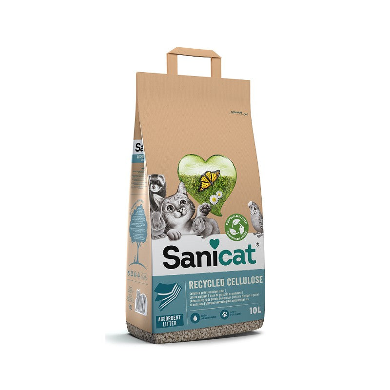 🐈‍⬛ Sanicat Recycled Cellulose Pellet