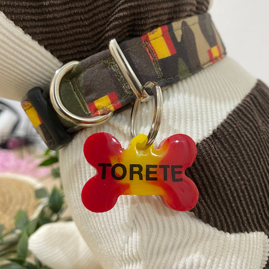 🦴 Chapa identificativa - Colección España