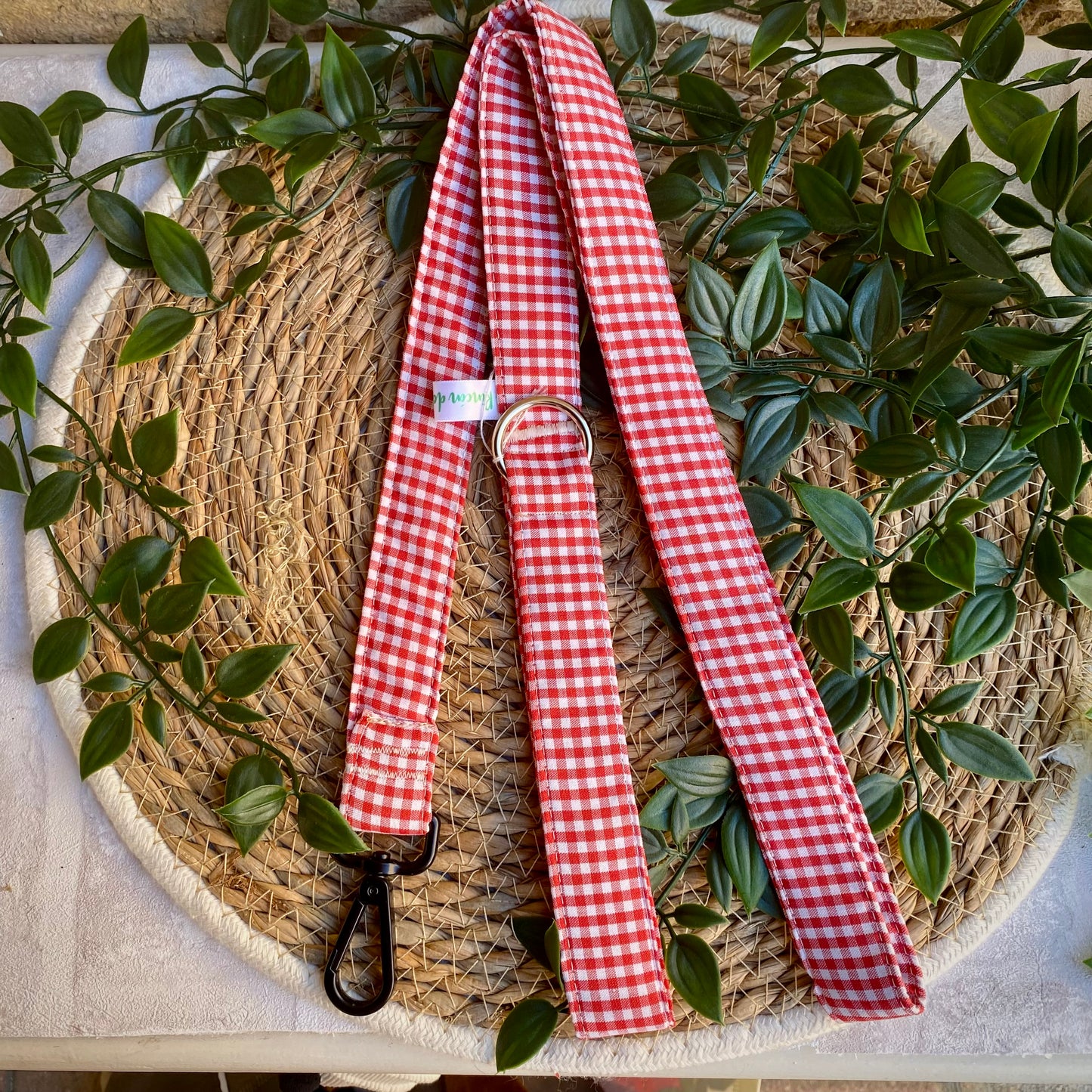 🐕❤️ Correa - Vichy Rojo