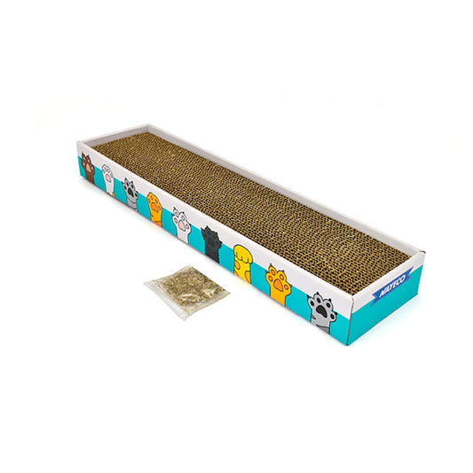 🐈‍⬛💅 Rascador Carton Taby Cat (48X12X5 cm)