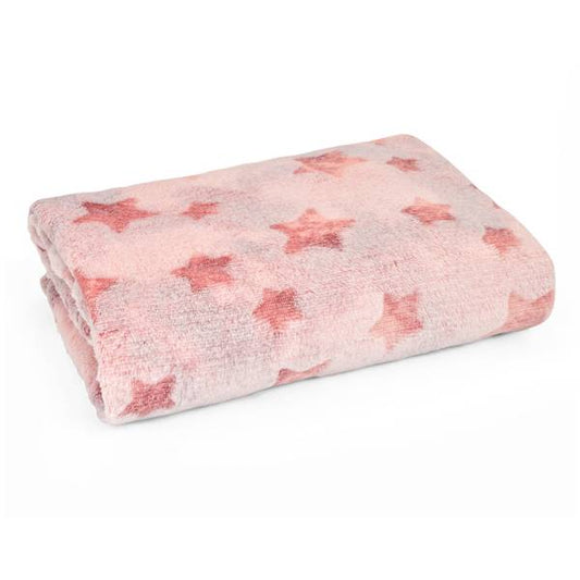 Manta Winter Dreams rosa