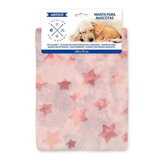 Manta Winter Dreams rosa