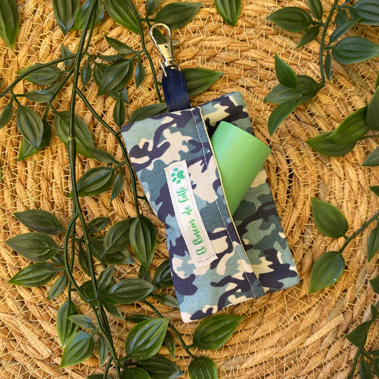 💩 Portabolsas - Camuflaje Azul
