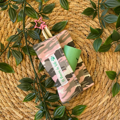 💩 Portabolsas - Camuflaje Rosa