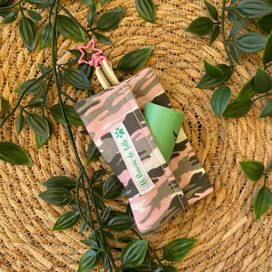 💩 Portabolsas - Camuflaje Rosa