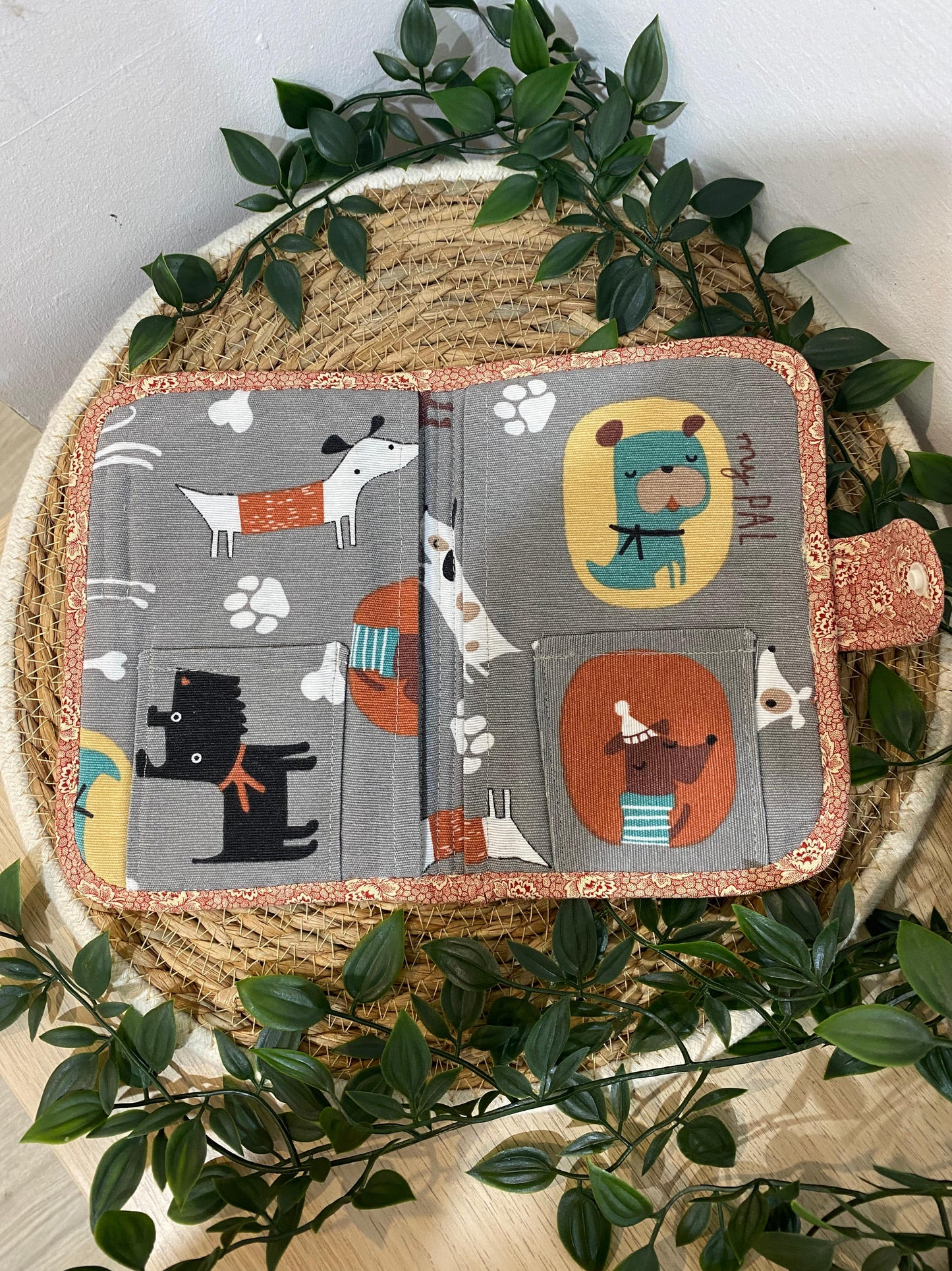 Portacartillas Woof con cierre
