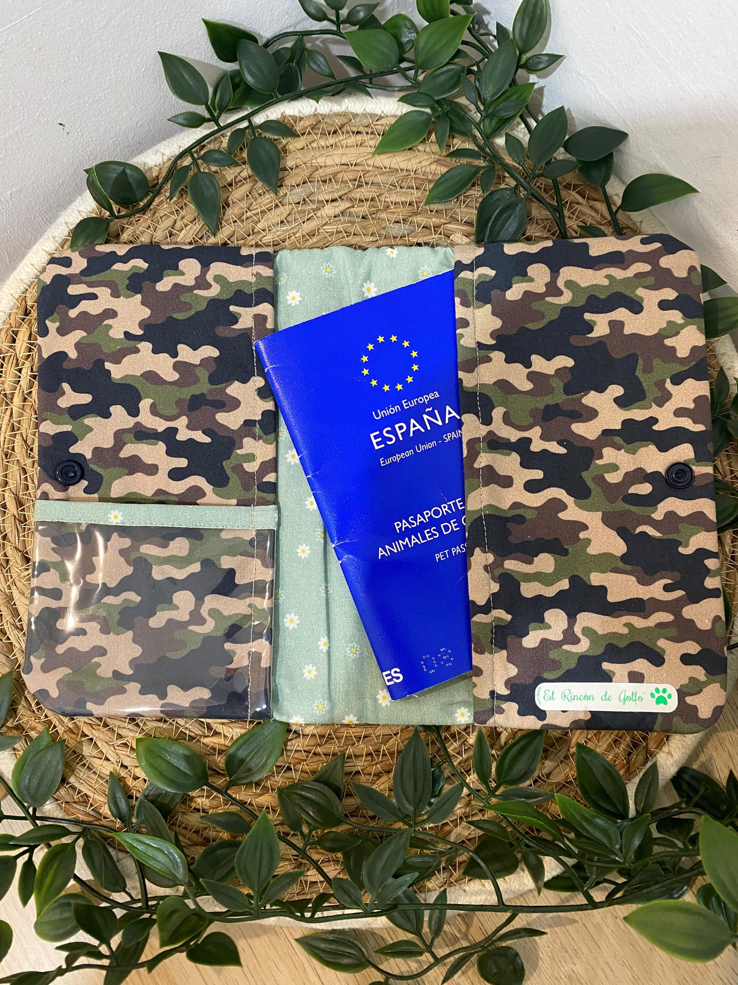 Portacartillas - Camuflaje verde