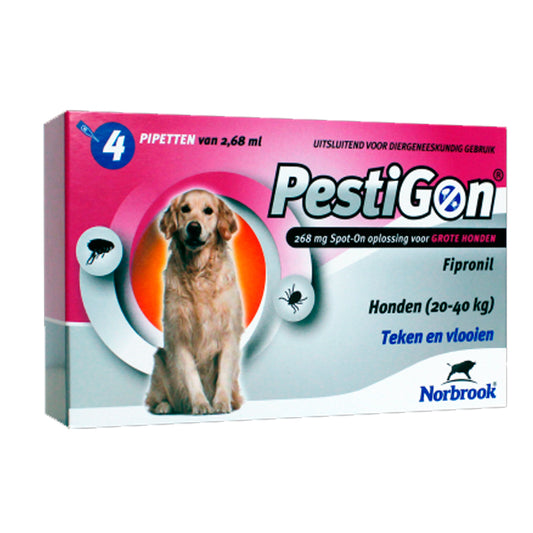 🦟 Pestigon 20-40 kg | Pipeta Antiparasitaria Externa Mensual