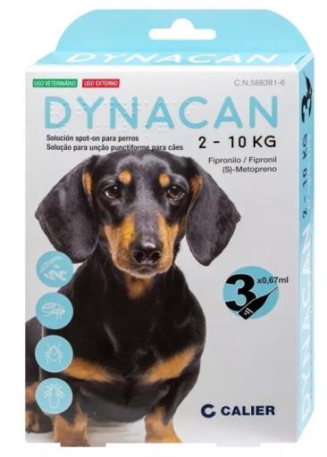 🦟 Dynacan 2-10 | Pipeta Antiparasitaria Externa Mensual