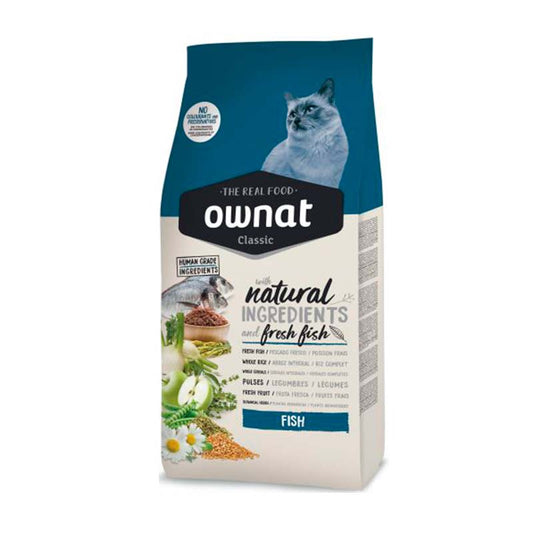 🧀😺 Ownat Classic Fish 1,5 kg (gatos)