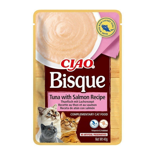 Ciao Bisque Atún y Salmón 🐱