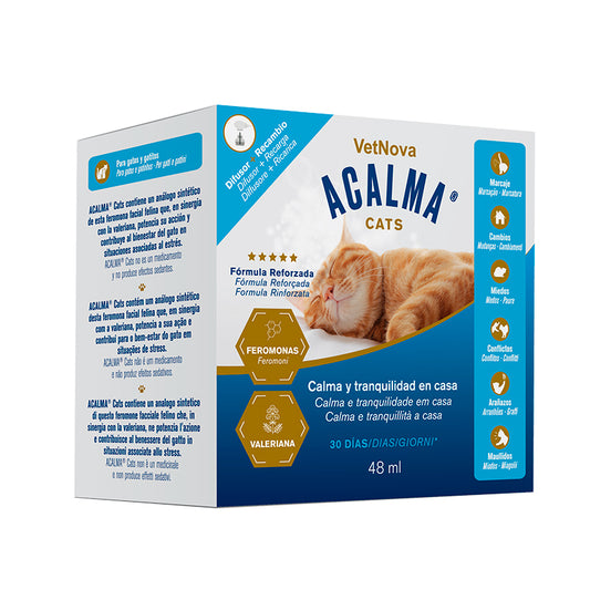 Acalma gato - difusor + recambio 48 ml
