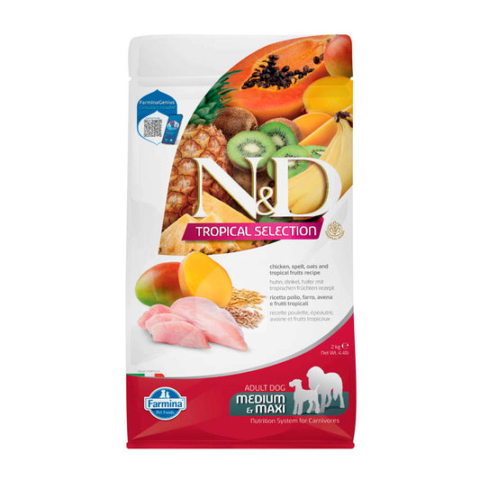 Farmina ND Dog Tropical Selection Med/Max Pollo 10 kg