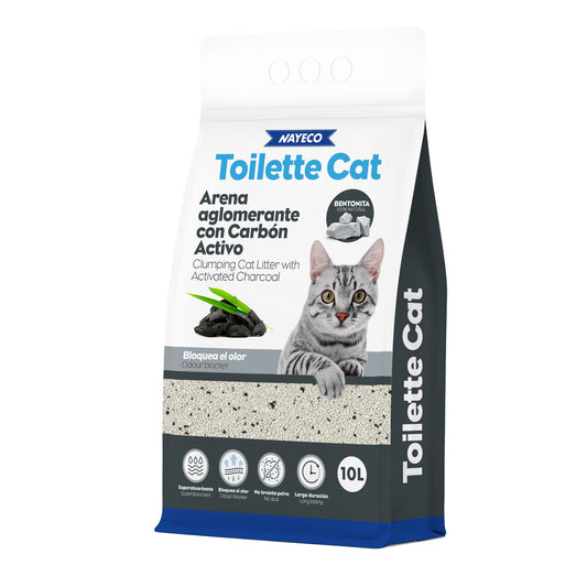 Arena Cat Toilette - Carbón Activo - 8,5 kg