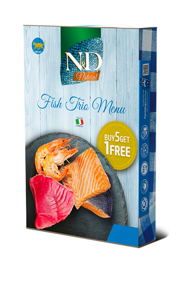 Lata Farmina Natural Trio Menu 🐱