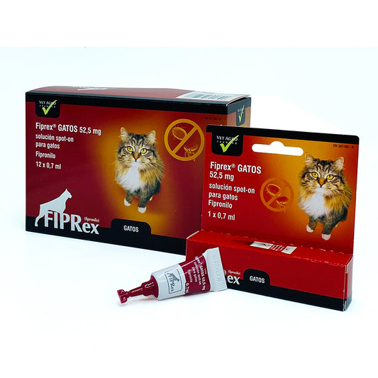 Fiprex Gato - Antiparasitario Externo Mensual